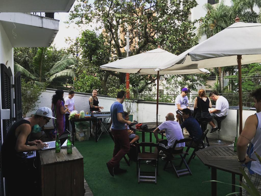 Namoa Hostel Vila Madalena เซาเปาโล ภายนอก รูปภาพ